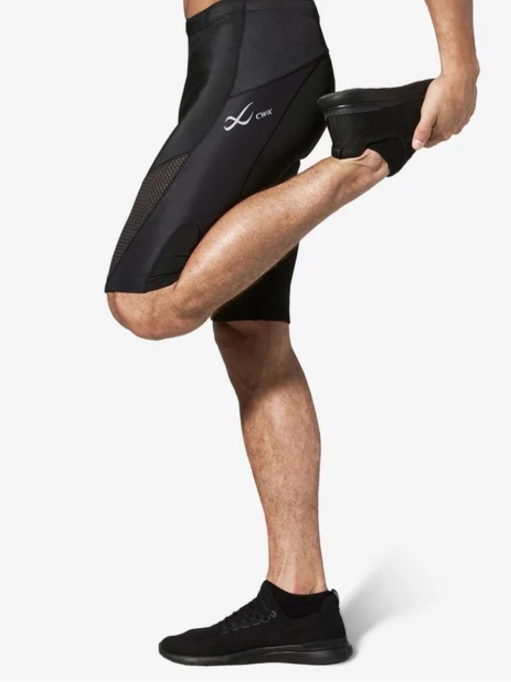 NWT CW-X Stabilyx Ventilator Joint Support Compression Short black XL